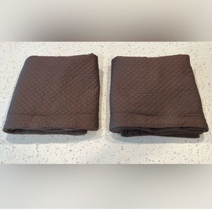 Two King Shams Restoration Hardware PAIR quilt diamond